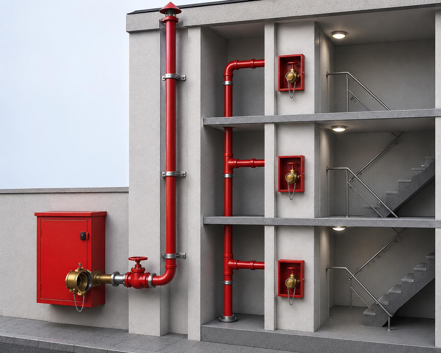 Pre Action Fire Riser System SJ M&E ENGINEERING AND SERVICES PTE LTD